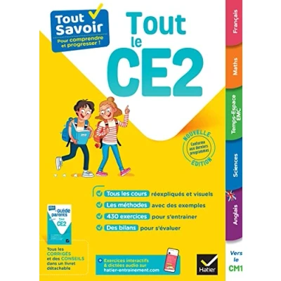 Image de Tout Savoir CE2 en un: cours, méthodes et exercices dans toutes les matières Livre d’occasion Correct