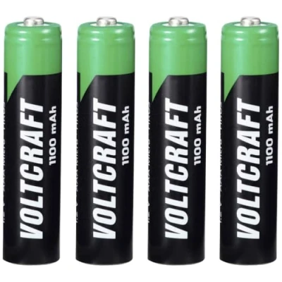 Image de VOLTCRAFT HR03 Pile Rechargeable LR3 (AAA) NiMH 1100 mAh 1.2 V 4 pc(s)