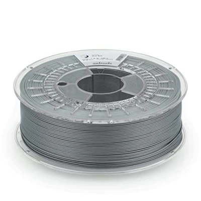 Image de extrudr® PLA NX2 MATTE ø1.75mm (1kg) &#039;METALLIC GREY MATTE&#039; 3D printer filament Made in Austria
