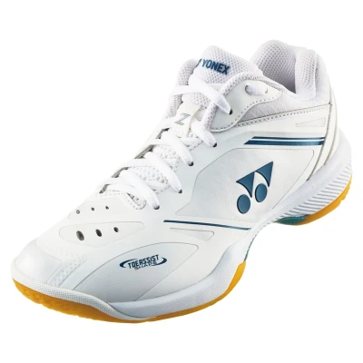 Image de YONEX Power Cushion 65 Z4 Chaussures de badminton Pour femme Blanc avec amorti et stabilité squash, Blanc., 39 EU