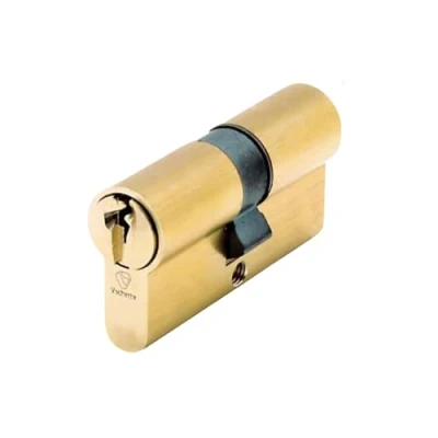 Image de Vachette V5 Cylindre de Serrure 40x40 mm Laiton, 5 Goupilles, sûreté Porte d&#039;entrée, Portes extérieures, service, intérieures, 3 Clés