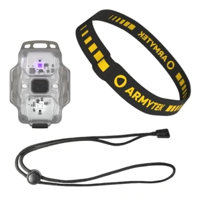 Image de Lampe de poche ArmyTek Crystal WUV LED Blanc et UV Rechargeable USB 150 lm