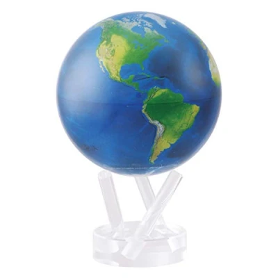 Image de MOVA Globe Earth 8.5&quot; with Base, Solar Powered Rotating No Need of Battery or Chord, Unique Gift and Decoration
