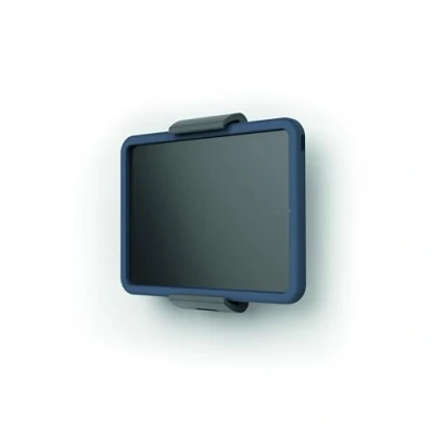 Image de durable 893823 Support mural pour tablette plateaux avec manchon 7 13 pouces, pivotant à 360, argent anthracite