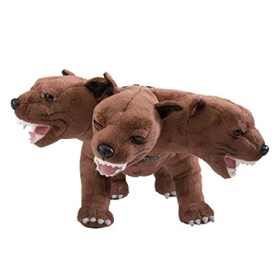 Image de The Noble Collection Fluffy Collector&#039;s Plush by Officially Licensed 12in (30cm) Harry Potter Toy Dolls Three Headed Dog for Kids &amp; Adults