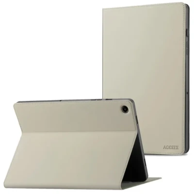 Image de Accezz Housse Classic Tablet Stand pour Samsung Galaxy Tab A9 Plus Greige Neuf