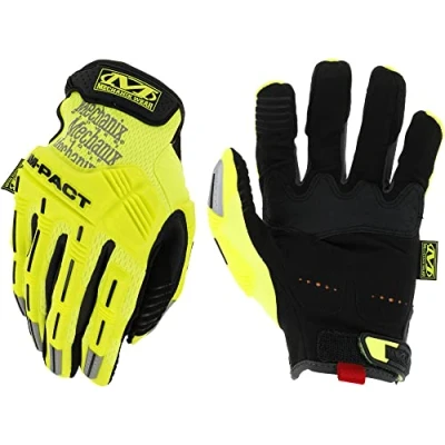 Image de Mechanix Wear Gants Hi Viz M Pact® (XL, jaune fluorescent)