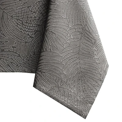 Image de AmeliaHome Nappe Effet lotus déperlant Polyester Cacao Gaia 110x140 cm