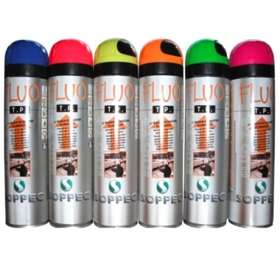 Image de Soppec Bombe de marquage provisoire FLUO TP Coloris: Jaune