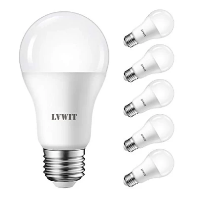 Image de LVWIT 13W E27 Ampoule LED, Equivalent à Incandescence 100W, 1521Lm Lumière 6500K Blanc Froid, basse consommation, Non réglable Pack de 6 unités
