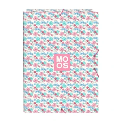 Image de Chemise pour enfant SAFTA MOOS FLORES Folio avec 3 rabats Confortable et polyvalente