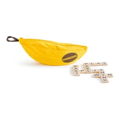 Image de BANANAGRAMS, Word Game, Ages 7+, 1 8 Players, 15 Minute Playing Time, Jaune