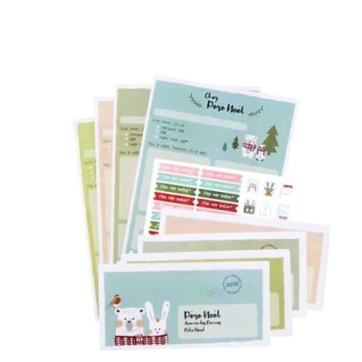 Image de MÉGACRÉA Lettre au père Noël avec enveloppe à Personnaliser