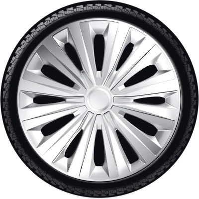Image de Jeu d&#039;enjoliveurs J Tec Multi 13 inch argent