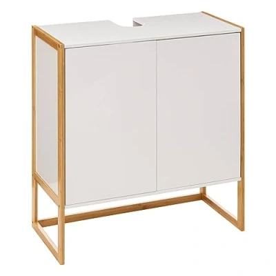Image de 5 five simply smart Meuble Vasque 2 Portes naturéo Blanc