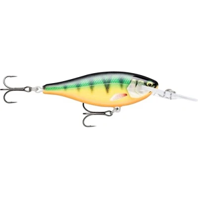 Image de Rapala Shad Rap Elite SRE55 Plug Gilded Perch 6cm (7g) Poisson nageurs