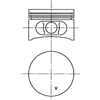 Image de KOLBENSCHMIDT 99646600 Piston 69 RENAULT: Kangoo I, CLIO 2, I Express