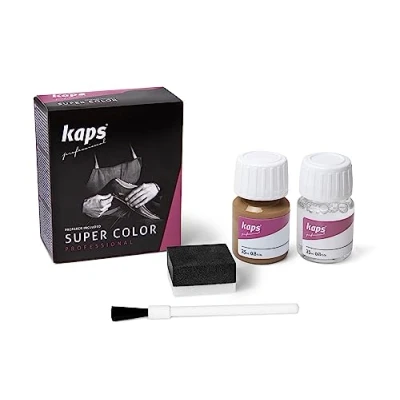 Image de KAPS Super Color Teinture pour Cuir Naturel Matières Synthétiques et Textiles 25 ml Plusieurs couleurs, 166 Camel
