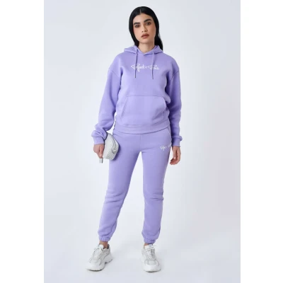 Image de Project X Paris Jogging Signature Pantalon de survêtement, Femme, Taille: 36, Lilas