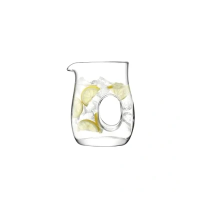 Image de LSA VO03 Pichet vide en verre soufflé à la bouche et fait main Transparent 800 ml