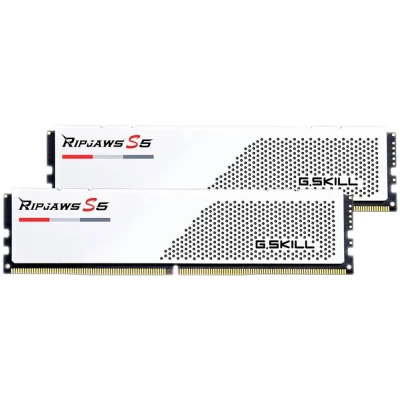 Image de G.Skill Ripjaws S5 F5 6000J3036F48GX2 RS5W module de mémoire 96 Go 2 x 48 DDR5 6000 MHz Neuf