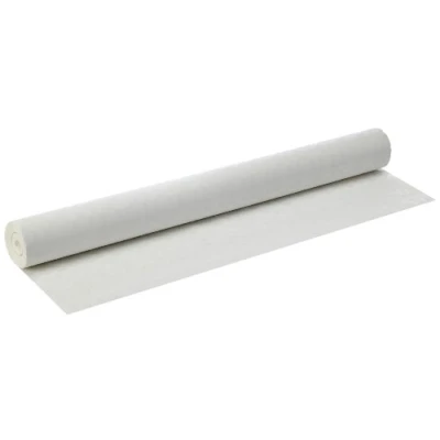 Image de Papstar 12542 Nappe en Papier Rouleau Blanc 50 cm x 1 m