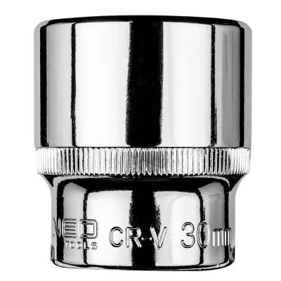 Image de NEO TOOLS 08 430 Clé à douille 1/2 30 mm Acier chrome vanadium hexagonale