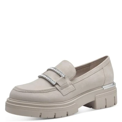 Image de Marco Tozzi Mocassins, Femme, Taille: 39, Dune Textile