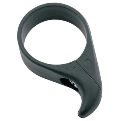 Image de Deda Elementi Guide de chaîne Dog Fang 28,6 mm pour vélo Route Mixte, Noir