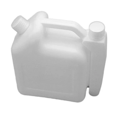 Image de 1.0L 1L Portable 2 Temps Carburant Essence Huile Mélange Bouteille De 25: 1 50: Tondeuse À Chainsaw Bois Débroussailleuse Strimmer