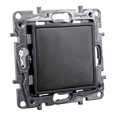 Image de Cache d&#039;obturation pour cadre de recouvrement Niloe Step Noir