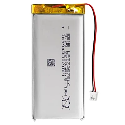 Image de EEMB Batterie Lithium polymère 3,7V 2200mAh 773575 Rechargeable lipo avec connecteur JST VXI Blue Parrott vérifier la polarité de l&#039;équipement et du Avant l&#039;achat