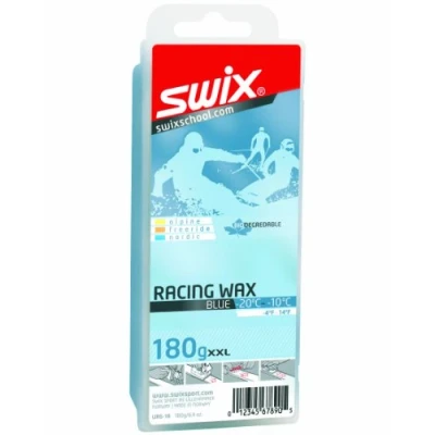 Image de Swix UR6 18 Blue Bio Racing Wax 180g Cire pour skis et snowboard