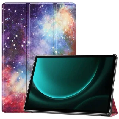 Image de imoshion Coque tablette Design Trifold pour Samsung Tab S10 Plus / S9 FE Space Neuf