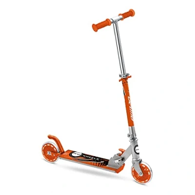 Image de Mondo Toys Scooter PW120 Trottinette 2 roues pliable en aluminium avec plateau extra grip et guidon réglable enfant / fille 28009