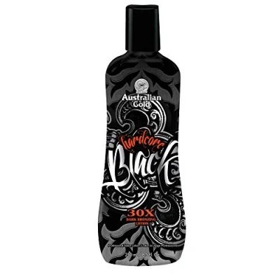 Image de Australian Gold Hardcore Black 30X Dark Bronzing Tanning Lotion 250ml