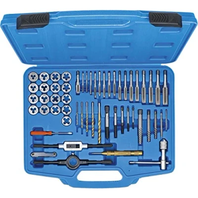 Image de BGS 70105 Jeu de tarauds en pouces 1/4&quot; 1/2&quot; 56 pièces
