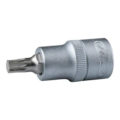 Image de KS TOOLS 917.1543 Clé à douille DIN 3120, ISO 1174, ISO1174 M6 Acier chrome vanadium Polygone intérieur, extérieur moleté
