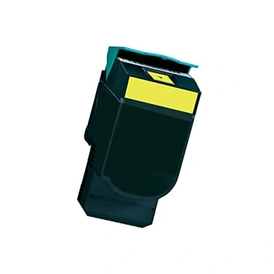 Image de ENCRE BREIZ Toner Yellow Compatible avec Lexmark CX410e,CX510de,CX410de,CX410dte,CX510dew,CX510dhe, CX510dthe, CX310dn,CX310dnw,80C2SY0/80C2SYE/802SY