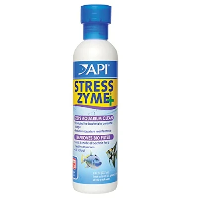 Image de API Stress Zyme Solution de Nettoyage pour Aquarium d&#039;eau Douce et mer