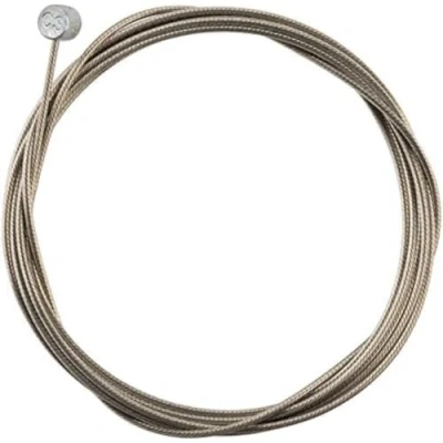 Image de Jagwire Câble de Frein VTT Pro Polished INOX 1.5X2000mm SRAM/Shimano 94PS2000 Mixte Adulte, Gris