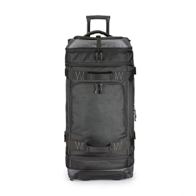 Image de Amazon Basics Dipel à roulettes Ripstop, 76 cm, 86.9 litres, Poignée télescopique, Noir