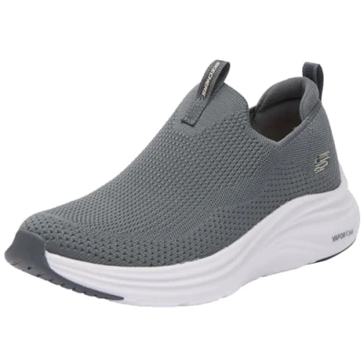 Image de Skechers Femme Vapor Foam True Classic Mousse À Vapeur VÉRITABLE Classique, Charcoal Knit/Trim, 36.5 EU
