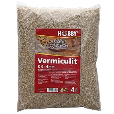 Image de Hobby Vermiculit Substrat pour Reptile/Amphibien 0 4 mm L