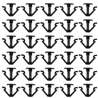 Image de Create idea Lot de 30 Clips Garniture Toit en Plastique 7M0868563 compatibles avec Sharan Compatible Touareg Jetta Santana