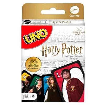 Image de Mattel Games UNO Harry Potter English Jeux de société pour enfants, Taille: One Size, Multi coloured