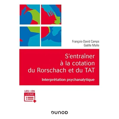 Image de S&#039;entraîner à la cotation du Rorschach et TAT Interprétation psychanalytique: psychanalytique Livre d’occasion Bon