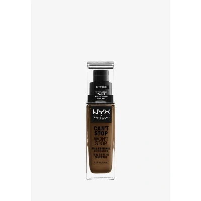 Image de Nyx Professional Makeup CAN&#039;T STOP WON&#039;T Foundation Fond de teint, Femme, Taille: 30 ml, 22 deep cool