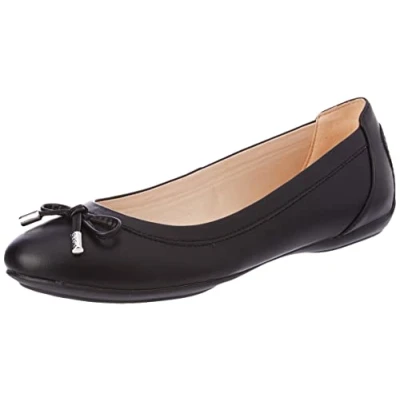 Image de Geox Femme D Charlene Ballet Flat, Noir, 41 EU