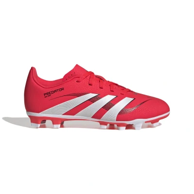 Image de adidas Performance Predator CLUB Unisex Chaussures de foot à crampons pour enfants, Taille: 35.5, Lucid red/white/core black Matière synthétique